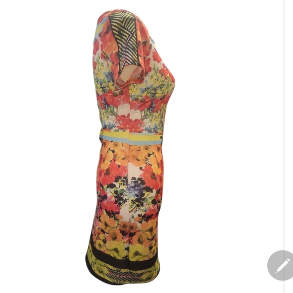 ROMEO & JULIET couture floral occasion dress small nwot - Picture 3 of 8